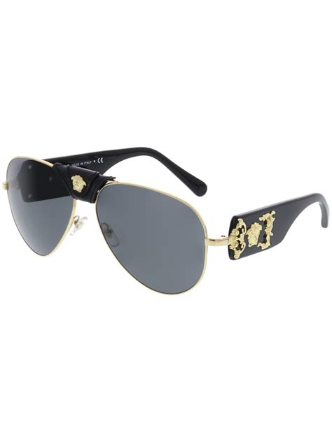 versace men's gold sunglasses|authentic Versace men's sunglasses.